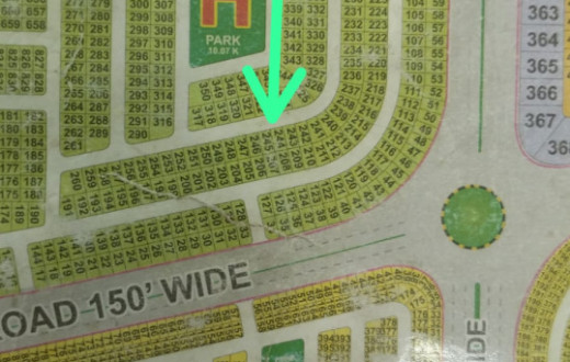 10 Marla Plot for Sale in H Block